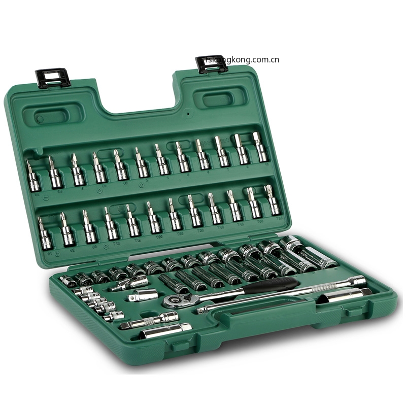 SATA/世达  09004 60件10MM系列套筒组套