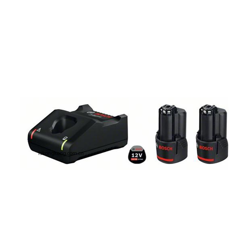 BOSCH/博世 Starterkit 12V 2.0Ah*2 + GAL 1240 电池充电器;1600A01B6T