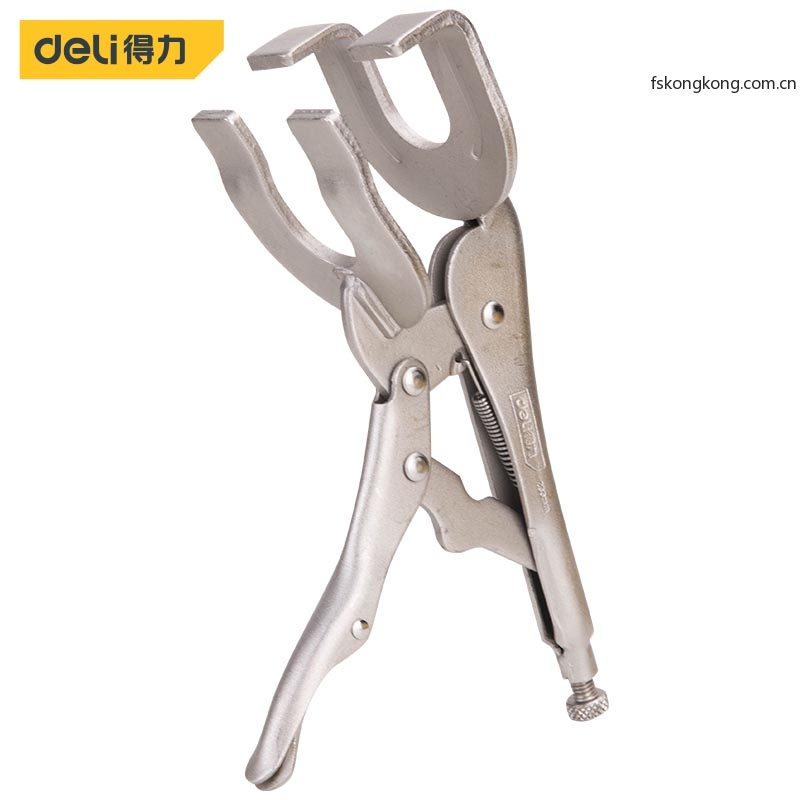 DELI/得力 DL20017 焊接大力钳10寸(银)(把)