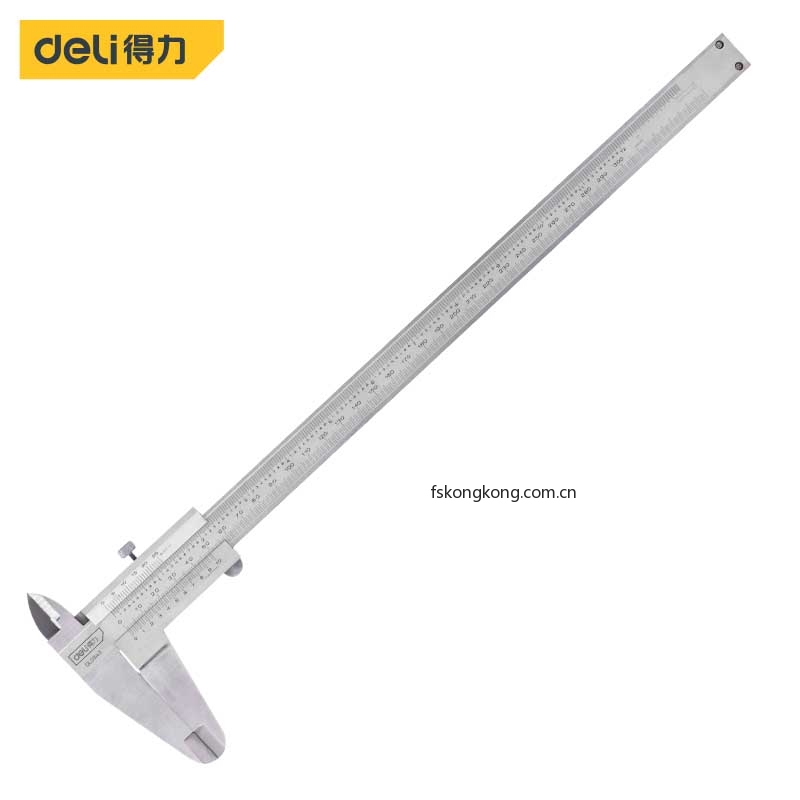 DELI/得力 DL3943 游标卡尺300mm专业(银)(把)