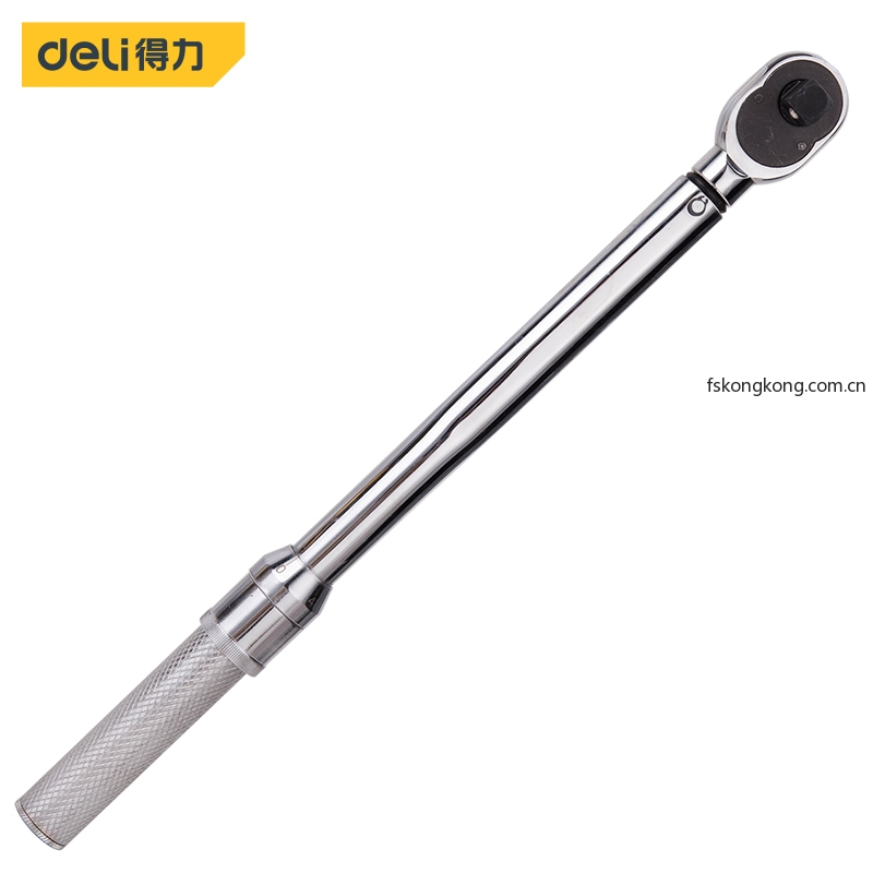 DELI/得力 DL-YN-20100 预置扭力扳手1/2寸20-100Nm(银)(把