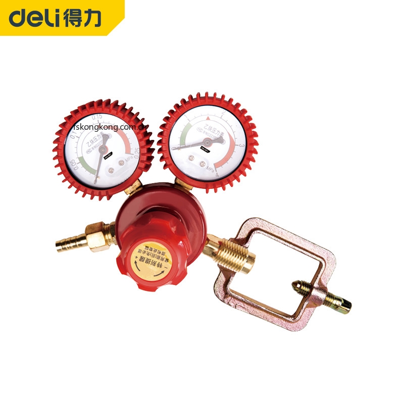 DELI/得力 DL-YQE-A 乙炔减压器2类型(红)(只)