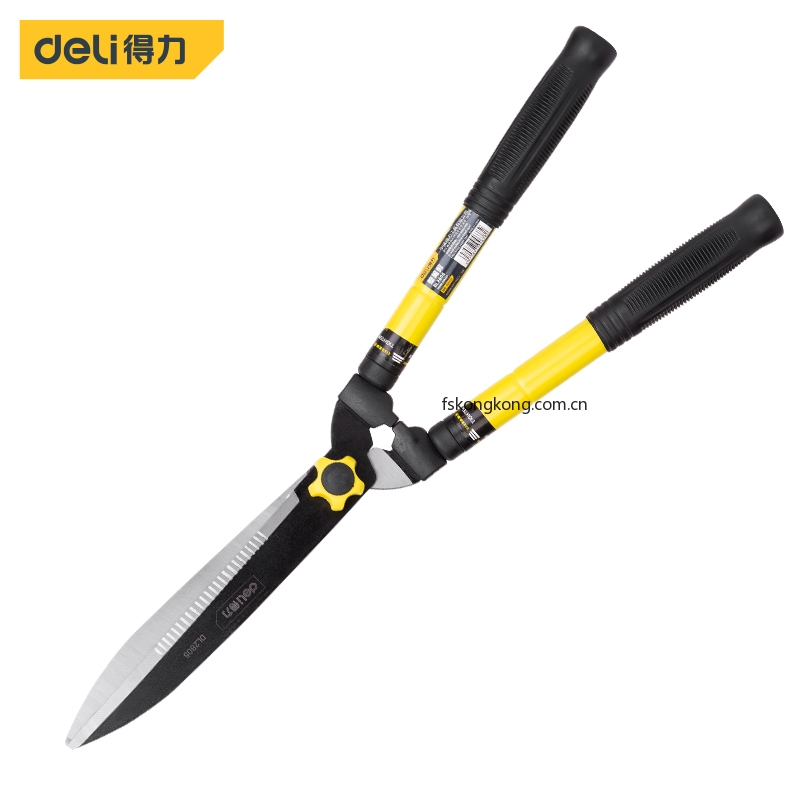 DELI/得力  DL2805  整篱剪33寸特氟龙刀头伸缩柄(绿)(把)