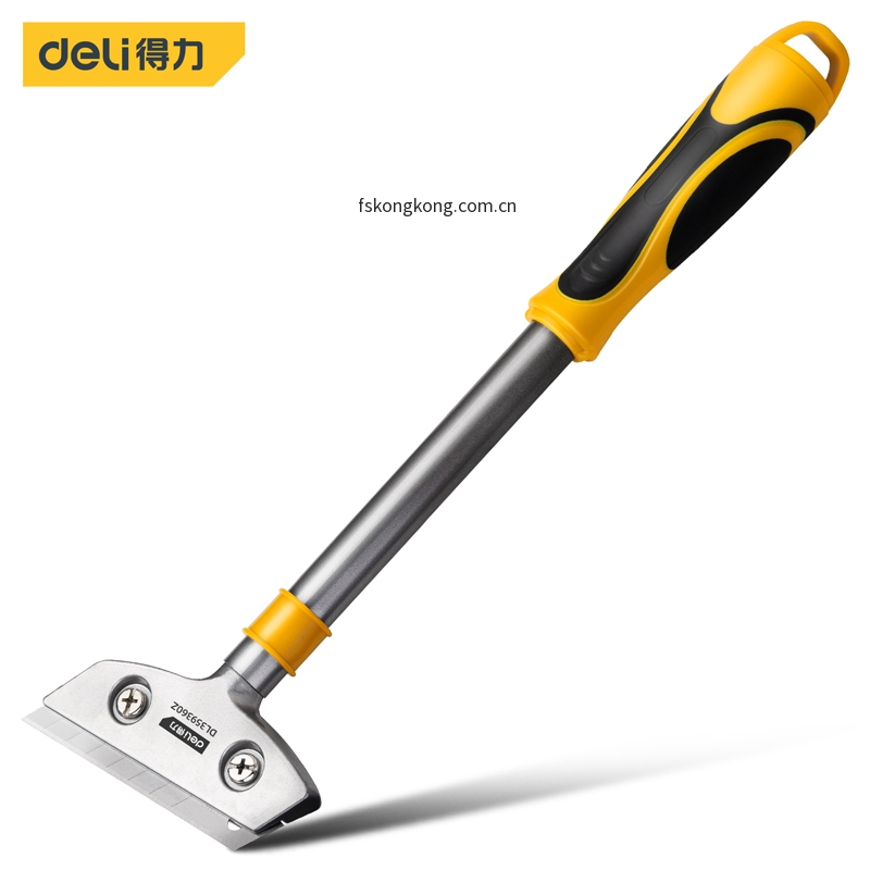 DELI/得力 DL359360Z 重型铝合金清洁铲刀360mm尾部螺丝刀(黄)(把)