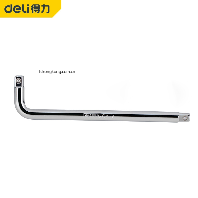 DELI/得力 DL4350 12.5mm系列L型接杆10寸(银)(支)