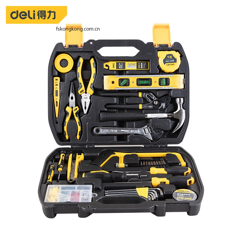 DELI/得力 DL5965 综合维修套装37件套(黑)(套)